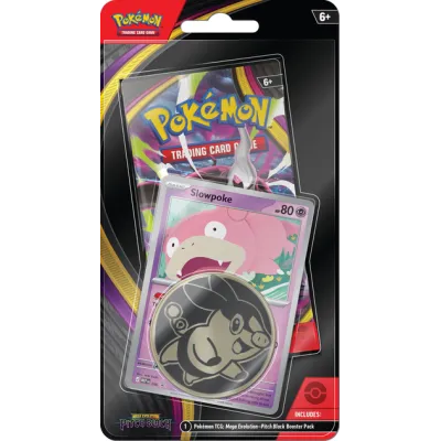 Pokémon TCG: Mega Evolution — Pitch Black Checklane Blister — Slowpoke (Англомовне видання)