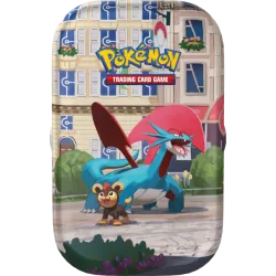 Pokémon TCG: Lumiose City Mini Tin — Salamence & Litleo (Англомовне видання)