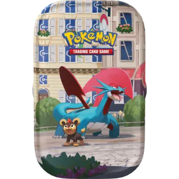 Pokémon TCG: Lumiose City Mini Tin — Salamence & Litleo (Англійське видання)