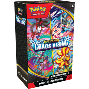 Pokémon TCG: Mega Evolution — Chaos Rising Booster Bundle (Англійське видання)